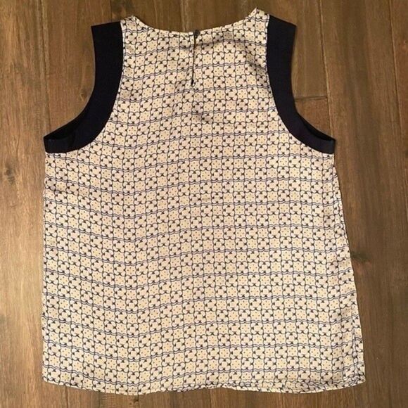 Outback Red Sleeveless Diamond Patterned Top Blouse M - Picture 3 of 4